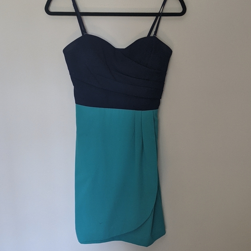 Color block Formal dress